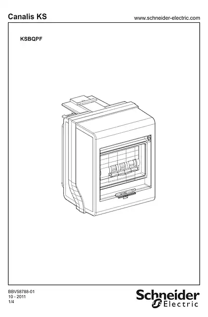 schneider施耐德KSBQPF - TAP-OFF UNITS WITH PF SURGE ARRESTER